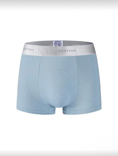 Manfinity Underwear&Sleepwear Basics 10pcs/Set Men Simple Color Block Waist Band Boxer Briefs  Multipack Underwear